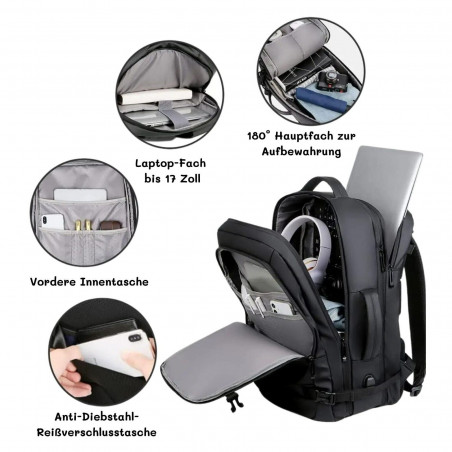 Rucksack mit Laptopfach Reiserücksack