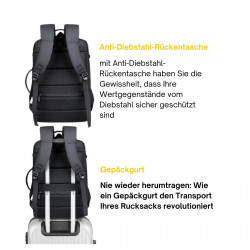 Rucksack mit Laptopfach Reiserücksack