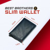 Slim Wallet, Geldbörse Herren, Portmonee Herren, Kartenetuie