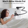Handyhalterung Schwanenhals 360° drehbar 90 cm langer Hals